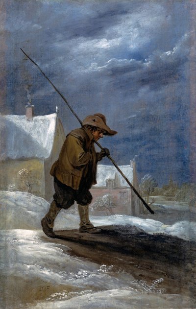 Winter by David Teniers the Younger